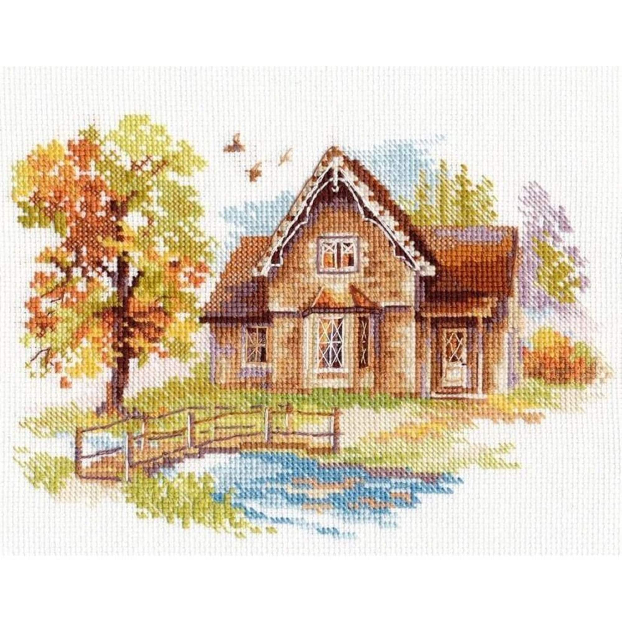 Alisa September House Cross Stitch Kit